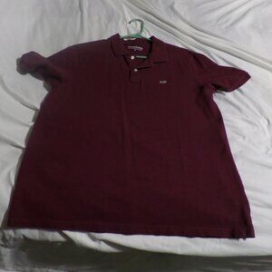 Vineyard Vines Men’s Burgundy Polo Shirt – Size Large